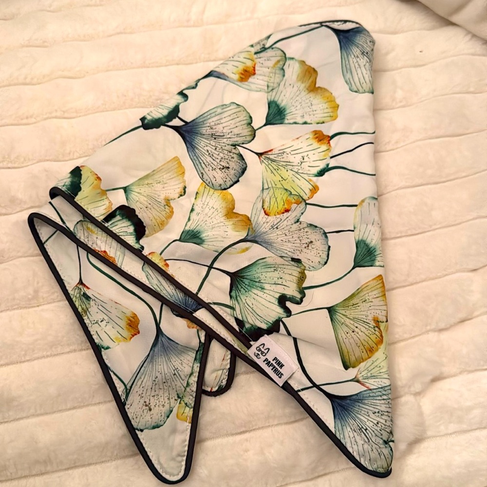 Pink Papyrus: Dog Bandana Size: L